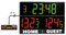 Electronic multisport scoreboard with console display - Basketball scoreboard